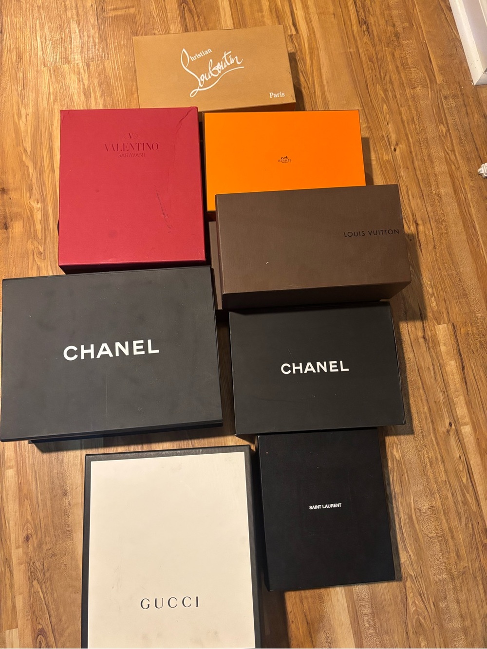 Designer Luxury Shoe Box Set - Mixed Brands